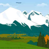 Mountain Cartoon Image